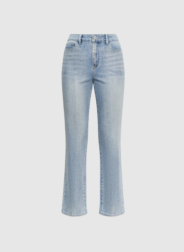 Foil Dot Jeans