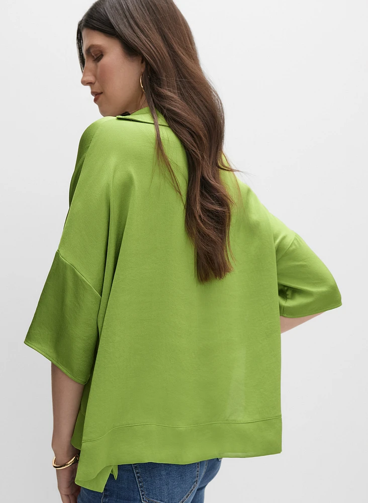 Joseph Ribkoff - Blouse col polo en satin
