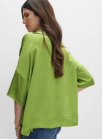 Joseph Ribkoff - Blouse col polo en satin