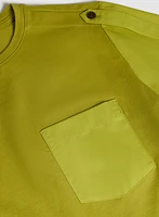 Satin Detail T-Shirt