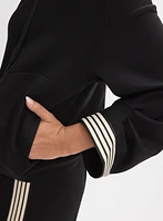 Veste à bandes contrastantes