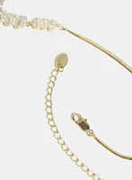 Cubic Zirconia Baguette Necklace