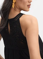 Crochet Detail Top