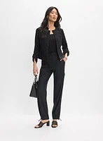 Lace Crew Neck Jacket
