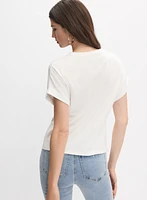 Floral Front T-Shirt