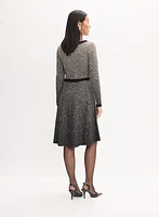 Ombre Marled Knit Dress
