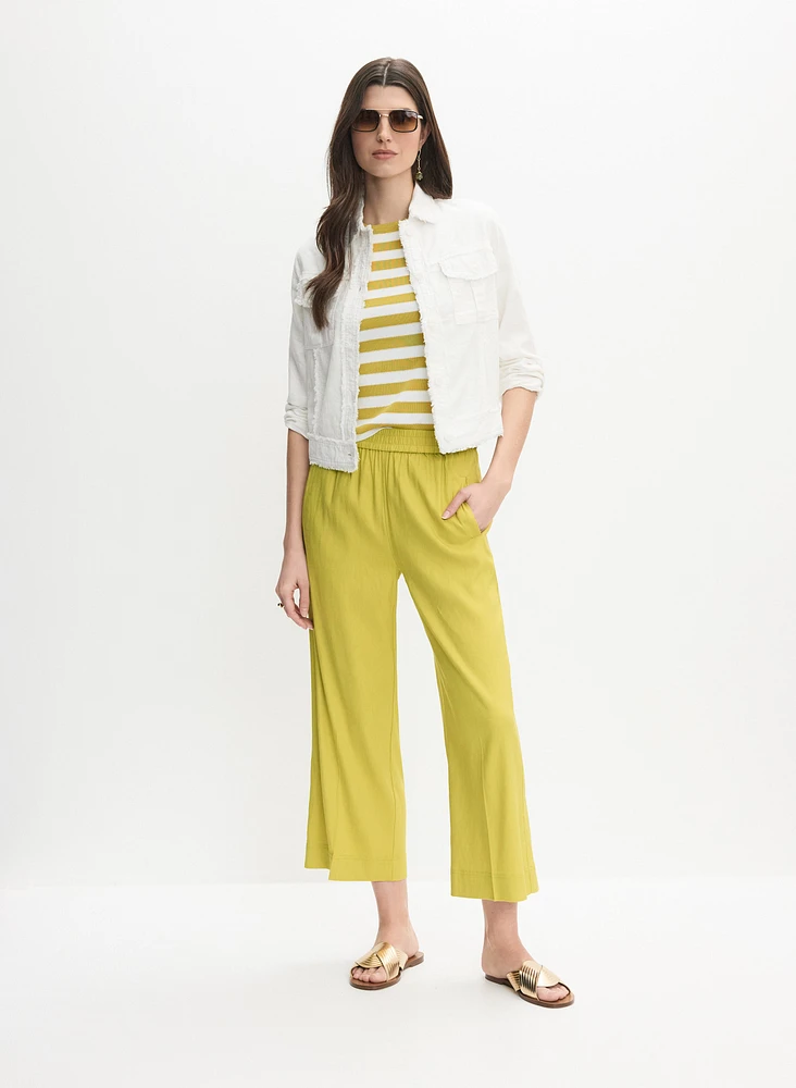 Veste à bordures effilochées