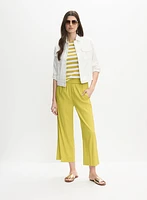 Veste à bordures effilochées