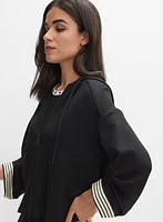 Veste à bandes contrastantes
