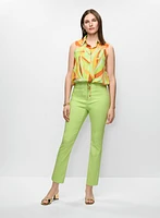 Patch Pocket Slim Leg Pants