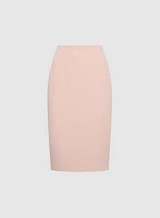 Seamed Waist Pencil Skirt