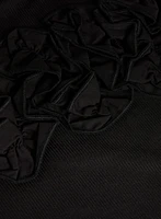 Ribbed Rosette Top