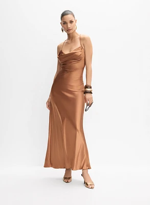 Robe de soirée style nuisette