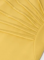 Fitted Pleated Waist Dress