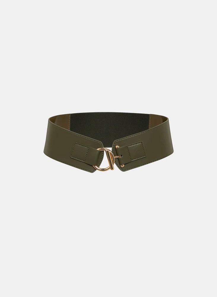 Ceinture à fermoir bascule