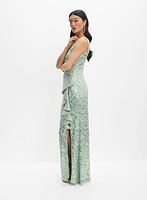 Robe de soirée à paillettes