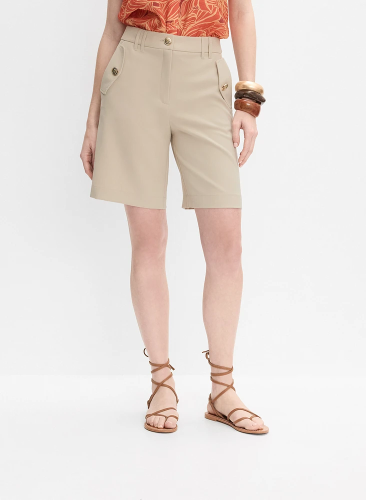 Flap Pocket Shorts