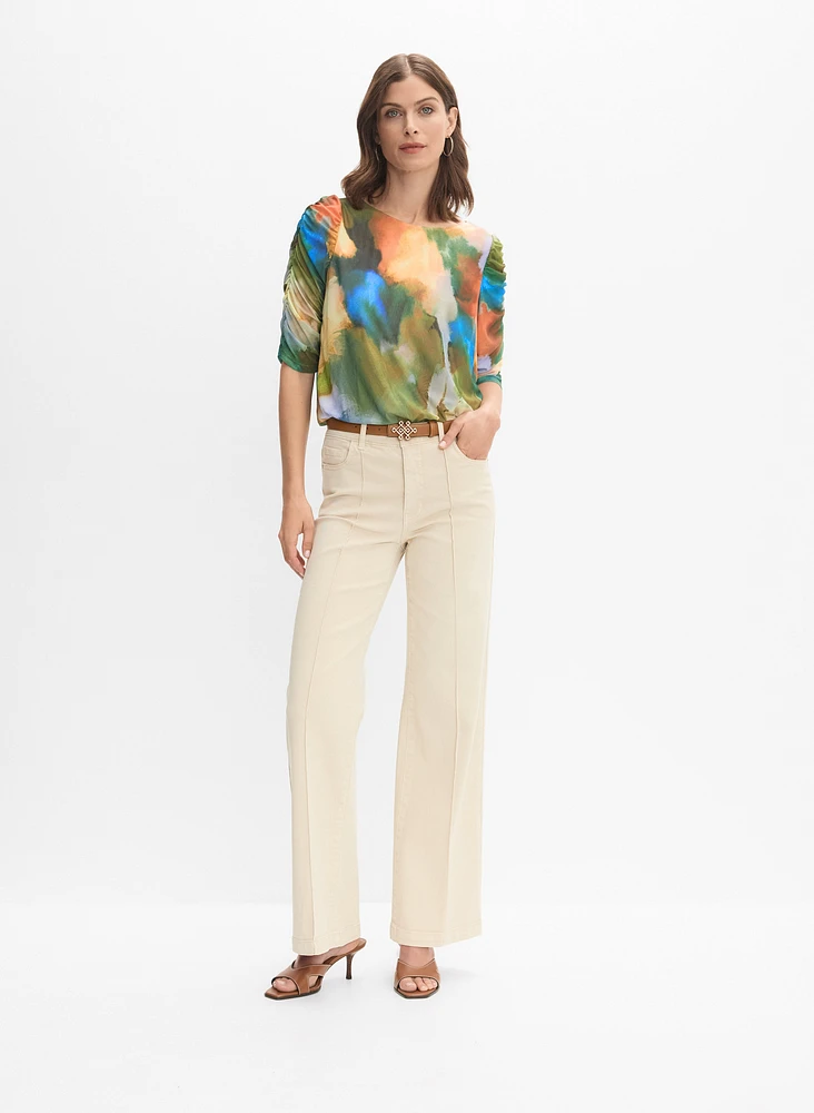 Pinched Seam Jeans