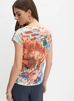 Leopard & Floral T-Shirt