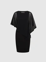 Robe à superposition en chiffon