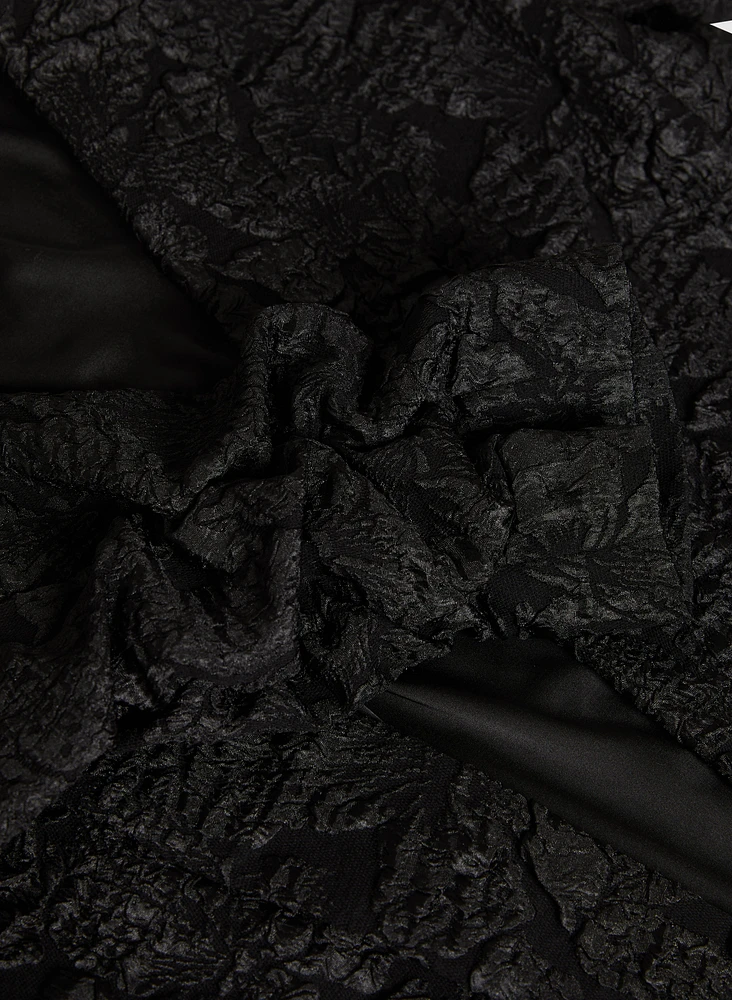 Floral Jacquard Jacket