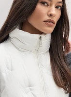 Veste matelassée à détail de paillettes