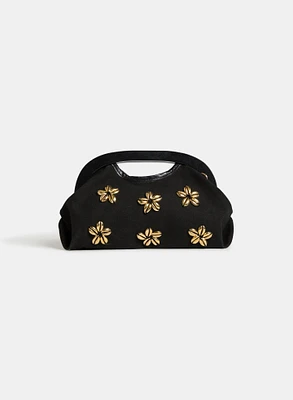 Sac à main à détails coquillages