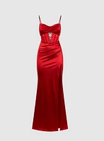 Cutout Corset Dress