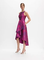 Adrianna Papell - Robe florale ajustée et évasée