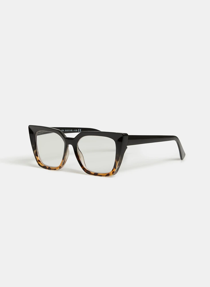 Lunettes de lecture rectangulaires