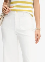 Pantalon gaucho en denim