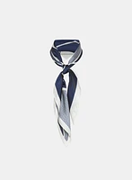 Foulard à imprimé floral