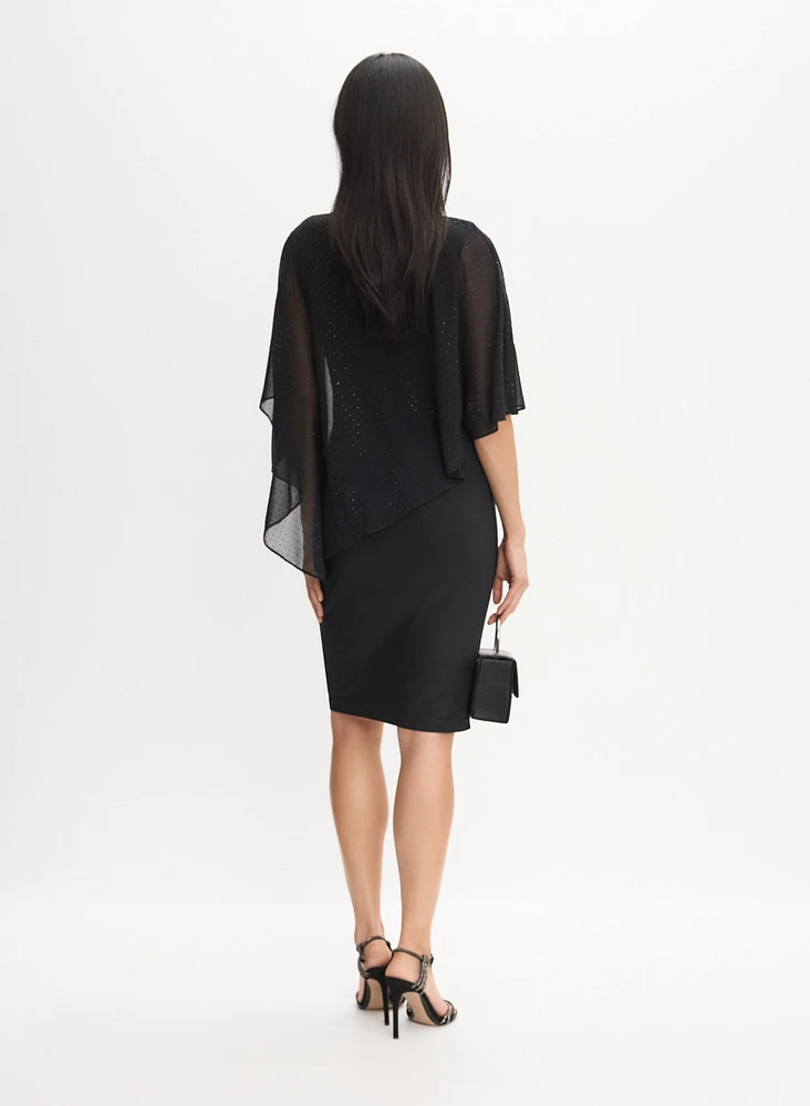 Robe à superposition en chiffon