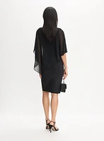 Robe à superposition en chiffon