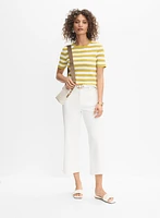 Pantalon gaucho en denim