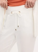 Drawstring Straight Leg Pants
