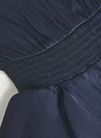 Tiered Satin Dress