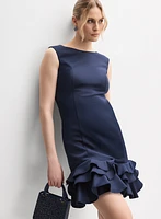 Ruffle Hem Dress