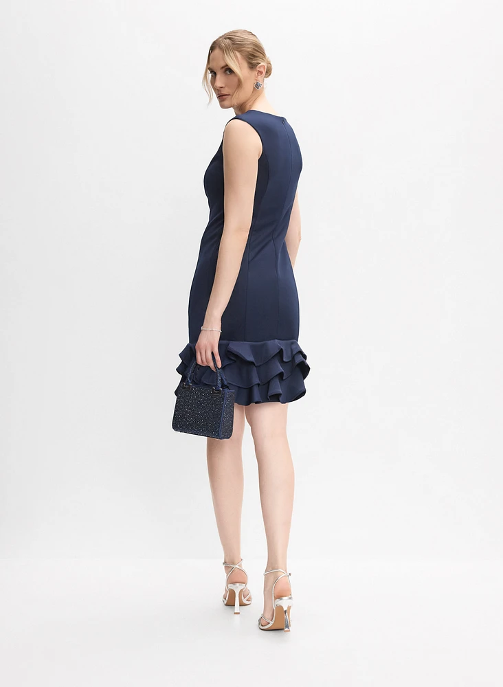 Ruffle Hem Dress