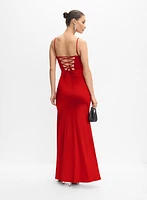 Cutout Corset Dress