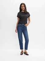 Beaded Script T-Shirt