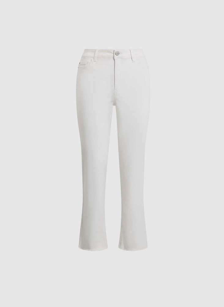 High-Rise Straight Leg Jeans
