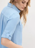 Blouse boutonnée utilitaire