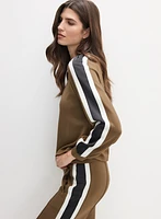 Contrast Stripe Top