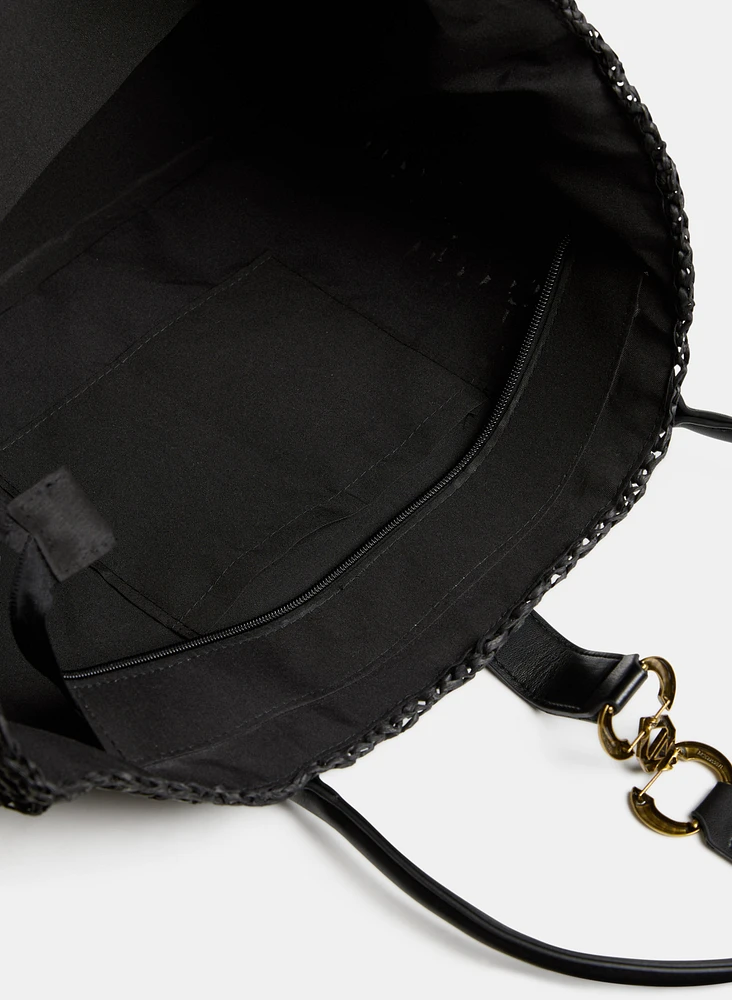 Sac à main en paille