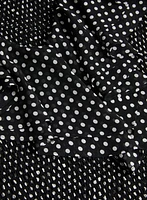 Ruffled Polka Dot Blouse