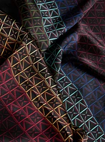 Foulard léger à motif géométrique