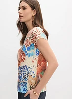 Leopard & Floral T-Shirt