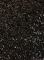 Robe épaule unique à paillettes