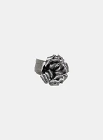 Detachable Flower Brooch Neck Tie